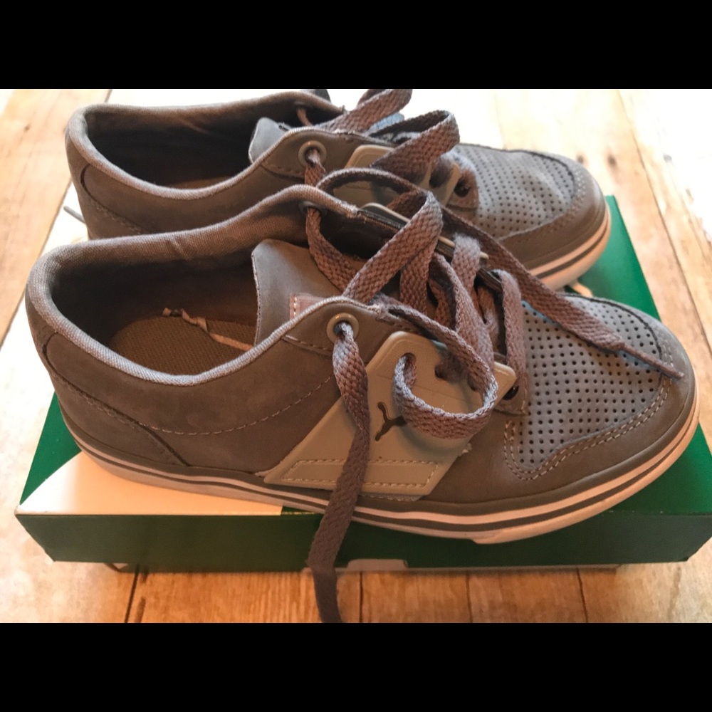 Boys Puma El Ace 2 Nbk Jr Sz 13